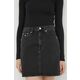 Tommy Jeans Jeans krilo Mom Uh Skirt Cg4181 DW0DW17286 Črna Slim Fit