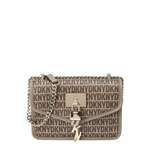 DKNY Ročna torba Elissa Sm Flap Shoul R3432C81 Rjava