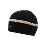 Tommy Hilfiger Kapa Block Flag Short Beanie AM0AM12030 Črna