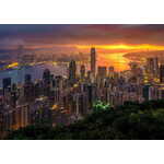 ENJOY Puzzle Hong Kong ob zori 1000 kosov