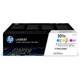 HP toner CF253XM, color (barva)/vijoličasta (magenta)