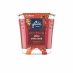 Glade dišeča sveča, Apple Cosy Cider, jabolko/cimet,129 g