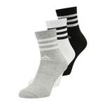 adidas Visoke nogavice Unisex 3-Stripes Cushioned Crew Socks 3 Pairs IC1323 Siva