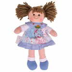 Bigjigs Toys Lutka iz blaga Sarah 28 cm