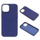 Silikonski ovitek (liquid silicone) za Apple iPhone 14, Soft, Navy Blue