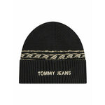 Tommy Jeans Kapa Tjw Femme Beanie AW0AW10710 Črna