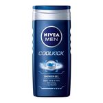 Nivea Men Cool Kick osvežilen gel za prhanje 250 ml za moške