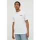 Bombažna kratka majica Iceberg moški, bela barva - bela. Kratka majica iz kolekcije Iceberg, izdelana iz elastične pletenine. Model iz izjemno udobne bombažne tkanine.