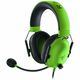 Razer Blackshark V2 X igralne slušalke, PC/PS/XBOX, 3,5 mm jack konektor, zelene