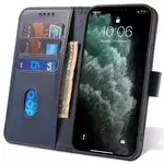 Onasi Wallet ovitek za Galaxy A04s/A13 5G A136, preklopni, usnjen, moder