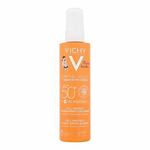 Vichy Capital Soleil Kids Cell Protect Water Fluid Spray SPF50+ sprej za zaščito pred soncem za telo in obraz 200 ml