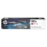 HP 981A (J3M69A), originalna kartuša, purpurna, 70ml, Za tiskalnik: HP PAGEWIDE ENTERPRISE 556DN, HP PAGEWIDE ENTERPRISE COLOR MFP 586F