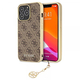 GUESS GUHCP13XGF4GBR silikonski ovitek za iPhone 13 Pro Max - zlat