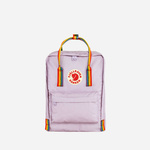 Fjällräven Kånken Rainbow, pastel lavender-rainbow pattern