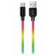 WEBHIDDENBRAND Colorway podatkovni kabel Usb/ Usb-C/ 1m/ 2,4A/ Multicolor