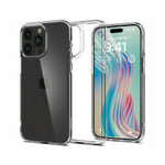 slomart spigen crystal hybrid, kristalno prozoren - iphone 15 pro max