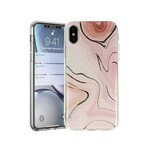 OSTALO Silikonski ovitek stone za samsung galaxy a40 a405 - roza