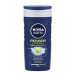 Nivea Men Power Fresh gel za prhanje za telo, obraz in lase 250 ml za moške