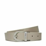 Ženski pas Calvin Klein Reversible Round Buckle Belt 2.5 K60K611900 Écru