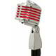 Heil Sound The Fin Chrome Body Red LED Retro mikrofon