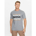 Boss Majica 50495735 Siva Regular Fit