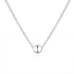 Beneto Minimalistična srebrna ogrlica AGS1011 / 47 srebro 925/1000