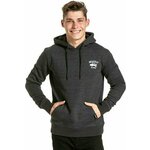 Meatfly Leader Of The Pack Hoodie Charcoal Heather XL Pulover na prostem