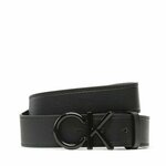 Calvin Klein Moški pas Adj Ck Metal Bobe Black 35Mm K50K510623 Črna