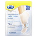 Scholl maska za stopala z makadamovim oljem PediMask Expert Care, 1 par