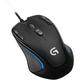 Logitech G300s gaming miška, optični, žičen, 2500 dpi, 60 IPS, 20G, 1ms, 1000 Hz, črni