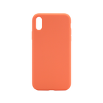 Chameleon Apple iPhone XR - Silikonski ovitek (liquid silicone) - Soft - Nectarine