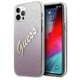 Guess GUHCP12LPCUGLSPI iPhone 12 Pro Max 6,7" roza trdi ovitek Glitter Gradient Script