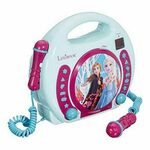 Lexibook Prenosni CD predvajalnik Disney Frozen z 2 mikrofonoma