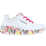 Skechers Čevlji bela 34 EU Uno Lite Lovely Luv