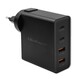 slomart gan power pro | 2xusb-c | 2xusb | 130w | 5-20v | 1,5-5a| pd | črna