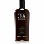 American Crew (Shampoo, Conditioner &amp; Body Wash) čajno drevo 3in1 (Shampoo, Conditioner &amp; Body Wash) (Obseg 250 ml)