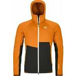 Ortovox Fleece Rib Hoody Mens Sly Fox S Pulover na prostem