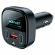 AceFast B5 avtopolnilec, 101 W, 2x USB-C + USB, OLED (črn)