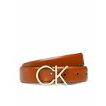 Calvin Klein Ženski pas Re-Lock Ck Logo Belt 30Mm K60K610157 Rjava