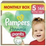 Pampers Harmonie hlačne plenice, 12-17 kg, 144/1 (mesečno pakiranje)