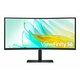 Samsung ViewFinity S6 LS34C652UAUXEN monitor, IPS/VA, 27"/34", 16:9/21:9, 3440x1440, 100Hz, pivot, USB-C, Thunderbolt, HDMI, Display port, USB