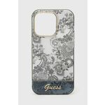 Guess Toile De Juoy ovitek za iPhone 14 Pro, siv (GUHCP14LHGPLHG)