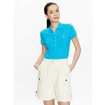 Polo Ralph Lauren Polo majica 211870245010 Modra Slim Fit