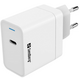 Sandberg polnilnik, USB-C, 65 W, PowerDelivery, bel (441-48)