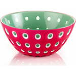 guzzini Komplet 2 skled Ø12 cm LE MURRINE - magenta / zelena