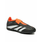 adidas Čevlji Predator 24 Club Hook-and-Loop Turf Boots IG5430 Črna