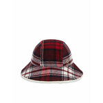 Tommy Hilfiger Klobuk Tommy Check Bucket Hat AW0AW15313 Mornarsko modra