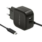 slomart omrežni polnilec 17 W | 5 V | 3,4 A | usb + usb tipa c