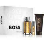 Hugo Boss Boss The Scent darilni set toaletna voda 100 ml + toaletna voda 10 ml + gel za prhanje 100 ml za moške