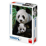 Dino Puzzle PANDA FAMILY 1000